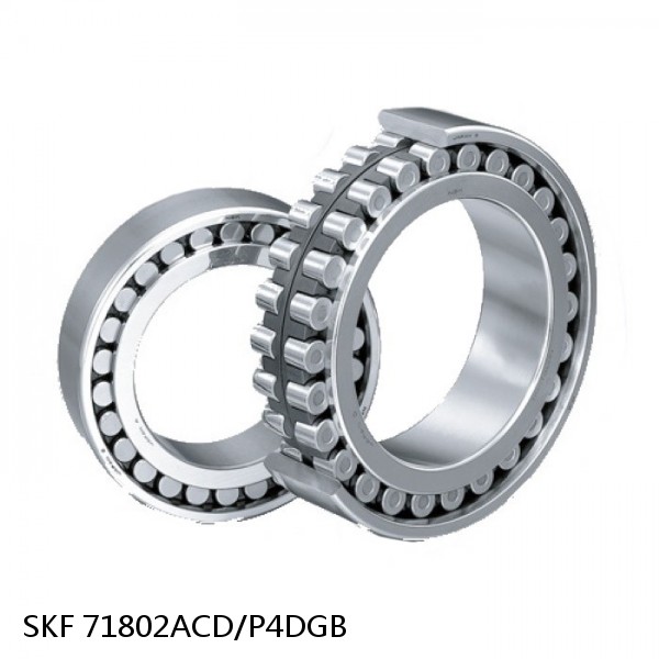71802ACD/P4DGB SKF Super Precision,Super Precision Bearings,Super Precision Angular Contact,71800 Series,25 Degree Contact Angle