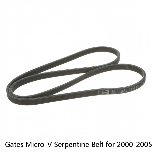 Gates Micro-V Serpentine Belt for 2000-2005 Buick LeSabre 3.8L V6 Accessory cc