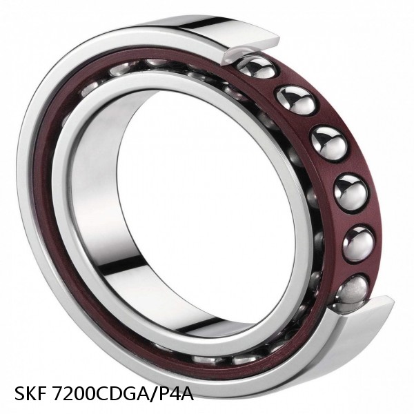 7200CDGA/P4A SKF Super Precision,Super Precision Bearings,Super Precision Angular Contact,7200 Series,15 Degree Contact Angle