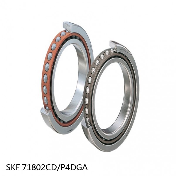 71802CD/P4DGA SKF Super Precision,Super Precision Bearings,Super Precision Angular Contact,71800 Series,15 Degree Contact Angle