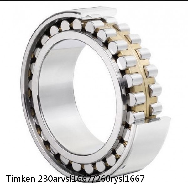 230arvsl1667/260rysl1667 Timken Cylindrical Roller Radial Bearing