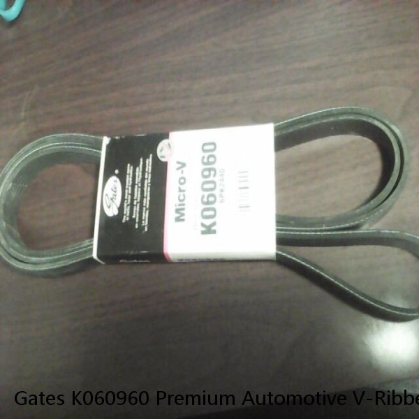 Gates K060960 Premium Automotive V-Ribbed Belt