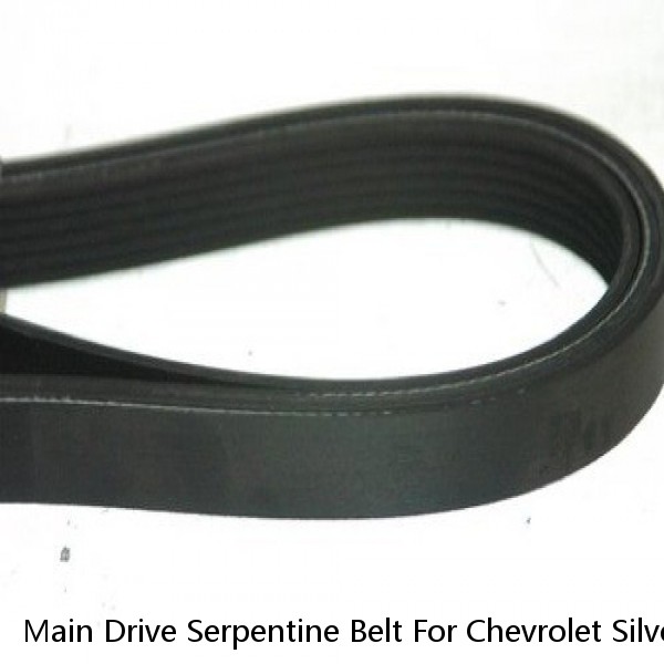Main Drive Serpentine Belt For Chevrolet Silverado 1500 GMC Sierra 2500 HD K1500