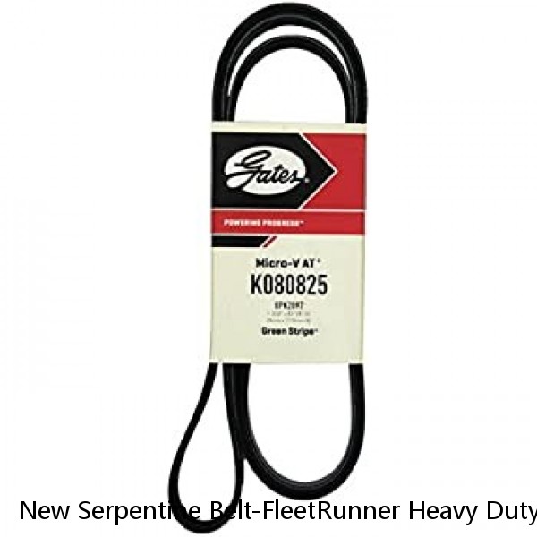 New Serpentine Belt-FleetRunner Heavy Duty Micro-V Belt Gates K080825HD