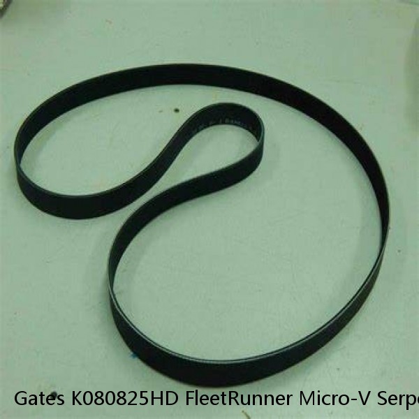 Gates K080825HD FleetRunner Micro-V Serpentine Drive Belt