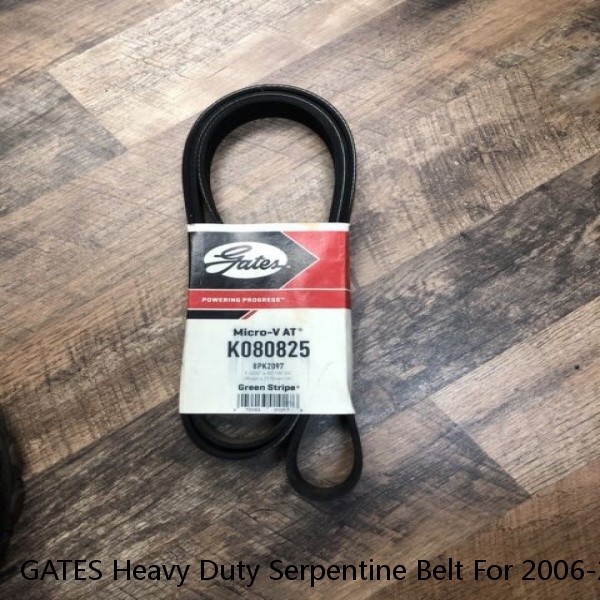 GATES Heavy Duty Serpentine Belt For 2006-2007 FREIGHTLINER M2 106 L6-6.4L